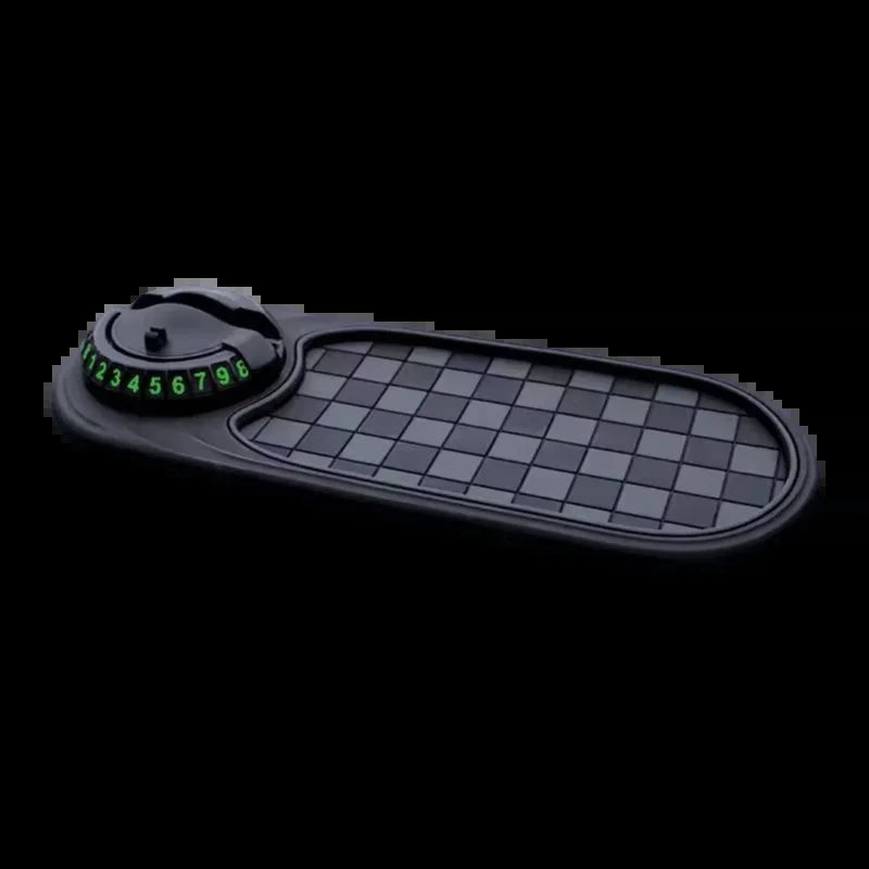 2 in 1 Dashboard anti Slip Mat with Phone Mount 360-Degree Rotation Car Phone Holder Non-Slip Adhesive Mat for Car